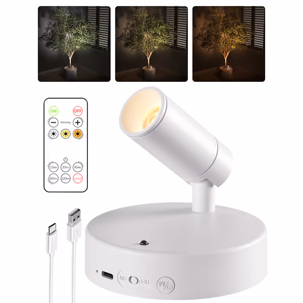 EZVALO Battery Powered LED Spotlight